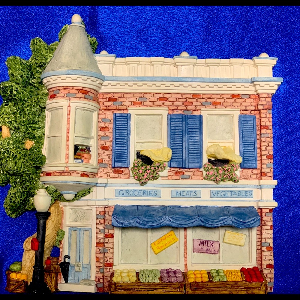 Brian Baker Deja Vu Corner Grocery Store wall Art